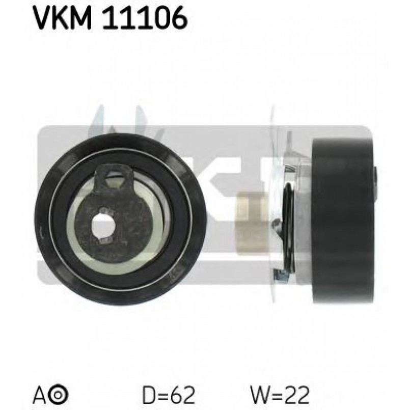 VKM 11106 SKF Натяжний ролик